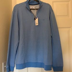 Men’s large southern tide quarter zip jacket
